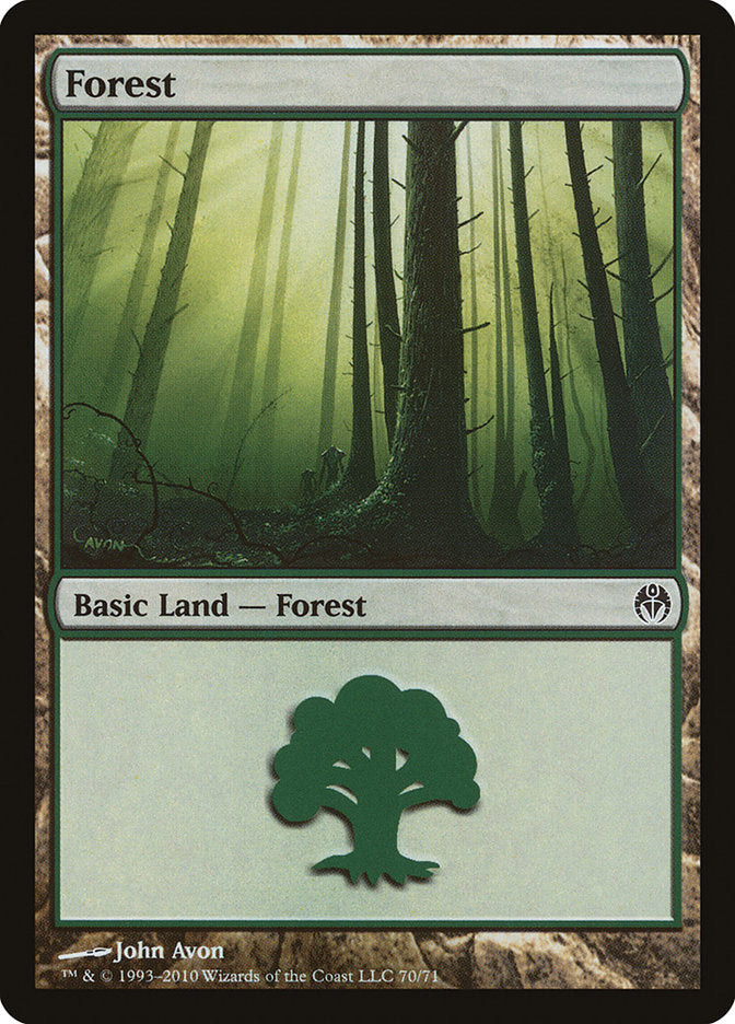 Forest (70) [Duel Decks: Phyrexia vs. the Coalition] | Gear Gaming Fayetteville