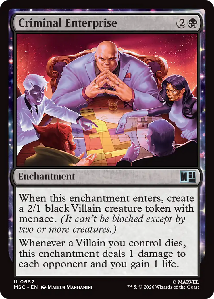 Criminal Enterprise [Marvel Super Heroes Commander] | Gear Gaming Fayetteville