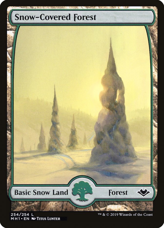 Snow-Covered Forest [Modern Horizons] | Gear Gaming Fayetteville