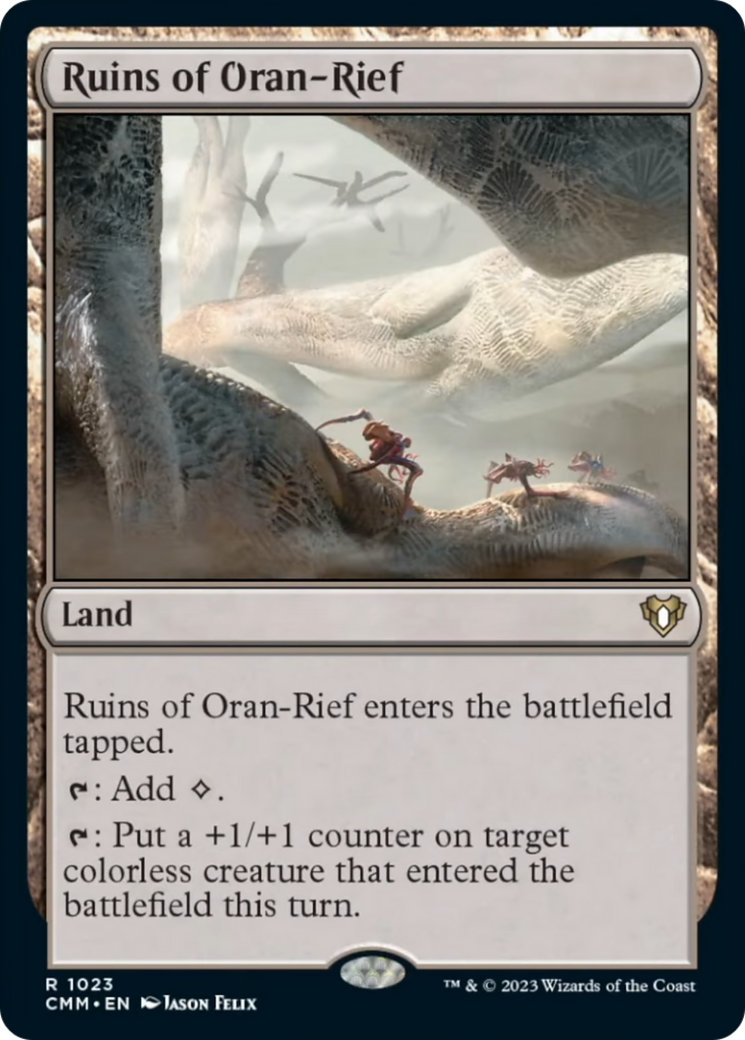 Ruins of Oran-Rief [Commander Masters] | Gear Gaming Fayetteville