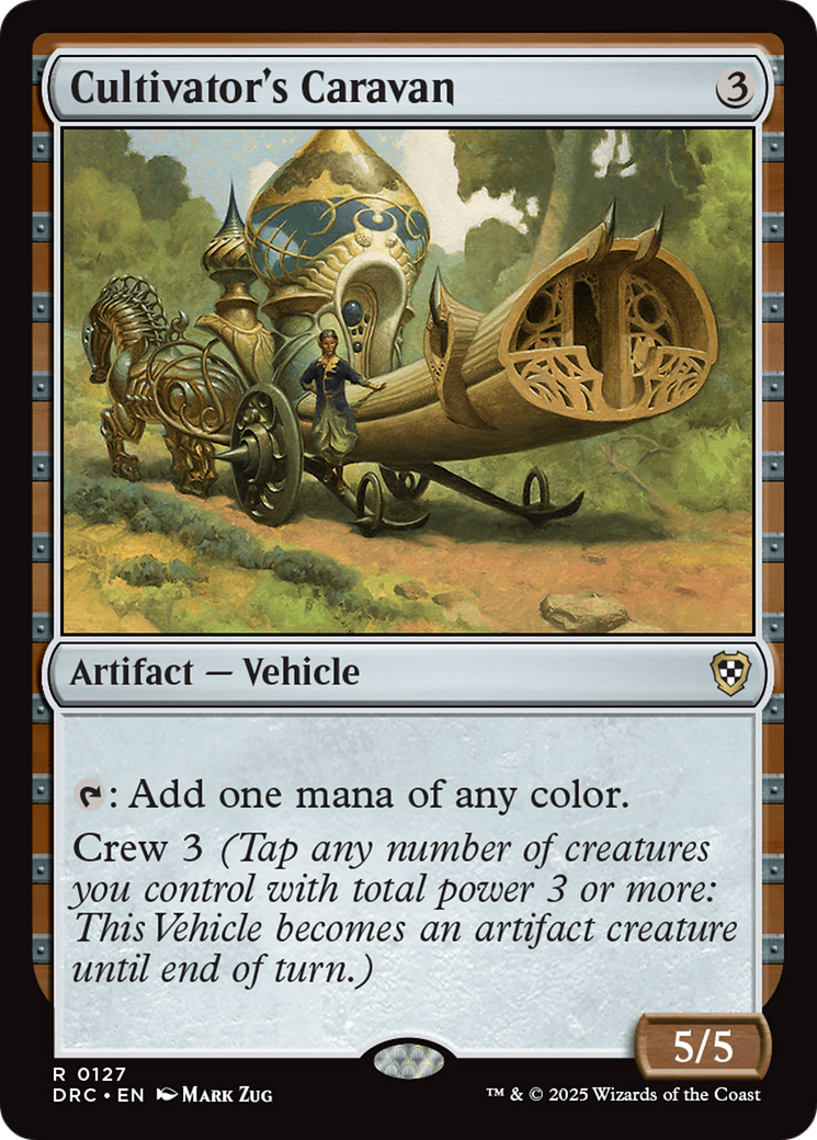 Cultivator's Caravan [Aetherdrift Commander] | Gear Gaming Fayetteville