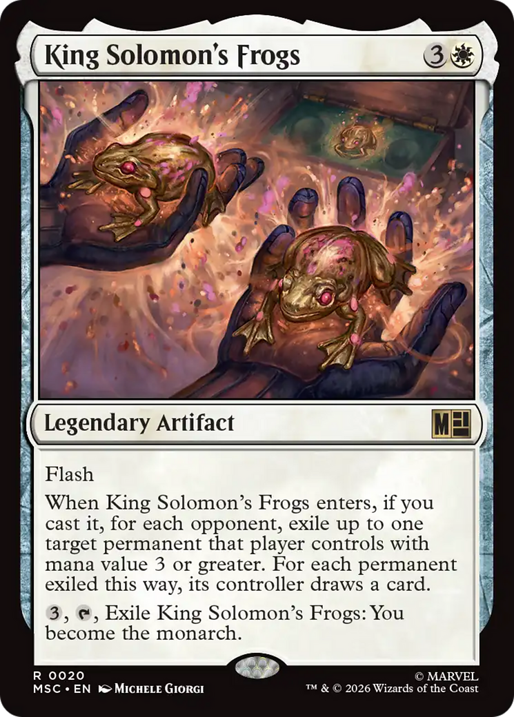 King Solomon's Frogs (Surge Foil) [Marvel Super Heroes Commander] | Gear Gaming Fayetteville