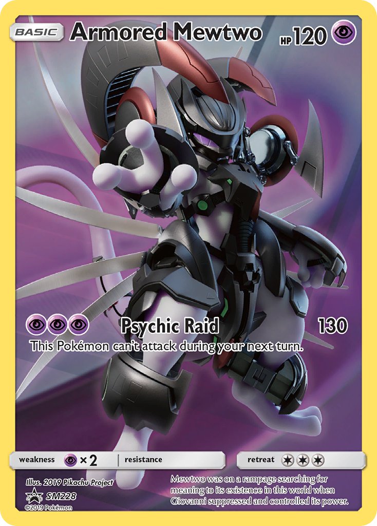 Armored Mewtwo (SM228) [Sun & Moon: Black Star Promos] | Gear Gaming Fayetteville