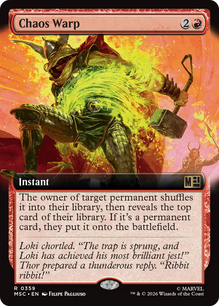 Chaos Warp (Extended Art) [Marvel Super Heroes Commander] | Gear Gaming Fayetteville
