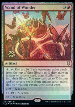 Wand of Wonder [Commander Legends: Battle for Baldur's Gate Prerelease Promos] | Gear Gaming Fayetteville