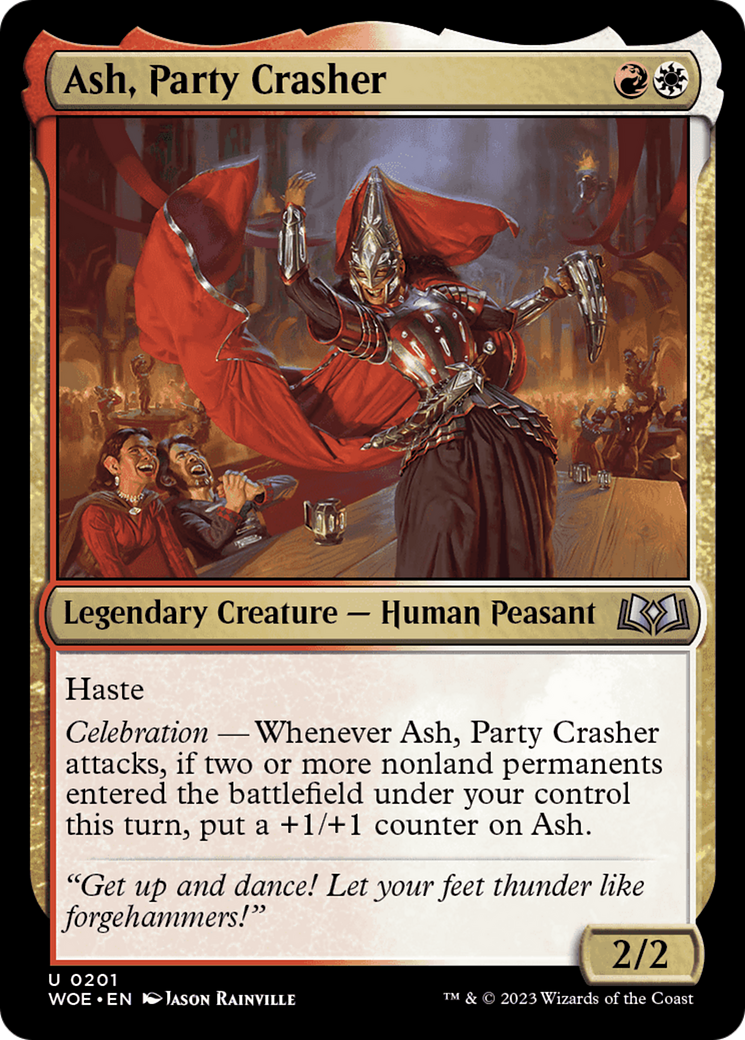 Ash, Party Crasher [Wilds of Eldraine] | Gear Gaming Fayetteville