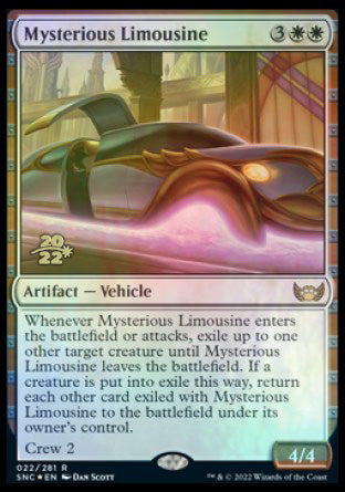 Mysterious Limousine [Streets of New Capenna Prerelease Promos] | Gear Gaming Fayetteville