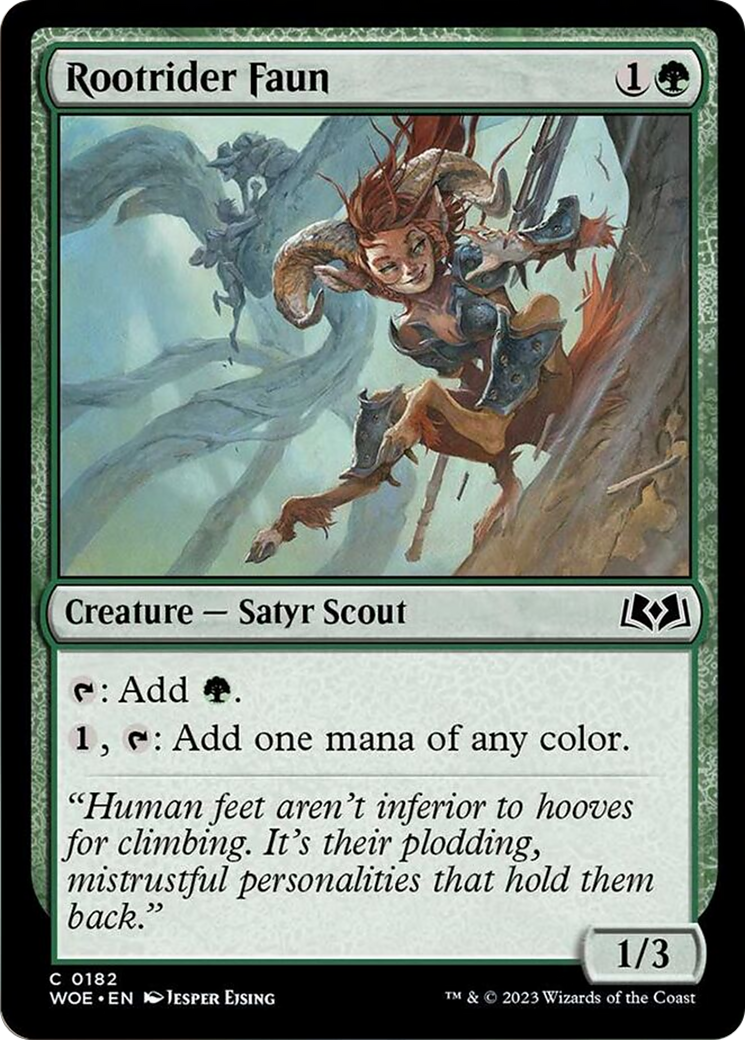 Rootrider Faun [Wilds of Eldraine] | Gear Gaming Fayetteville