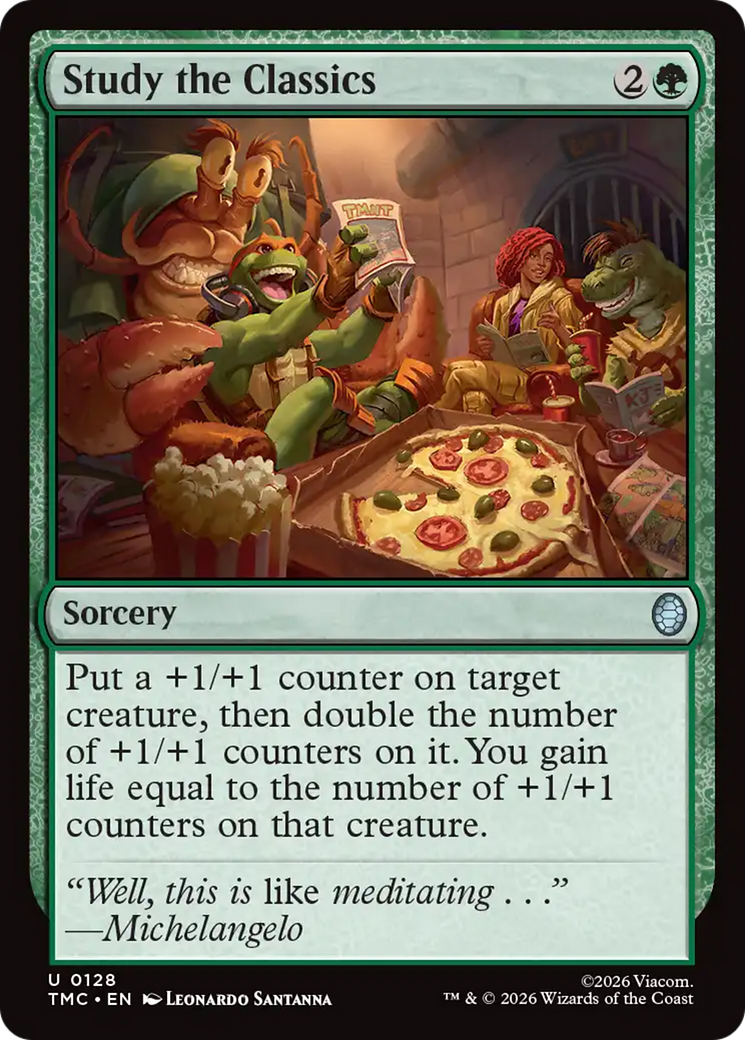 Study the Classics [Teenage Mutant Ninja Turtles Commander] | Gear Gaming Fayetteville
