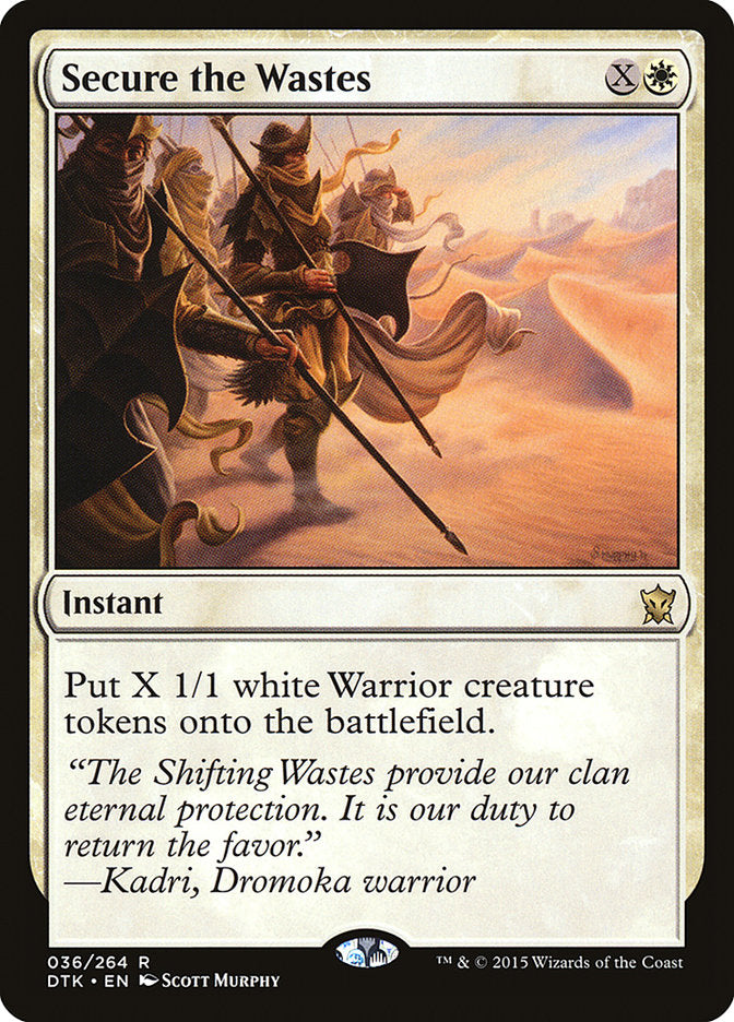 Secure the Wastes [Dragons of Tarkir] | Gear Gaming Fayetteville