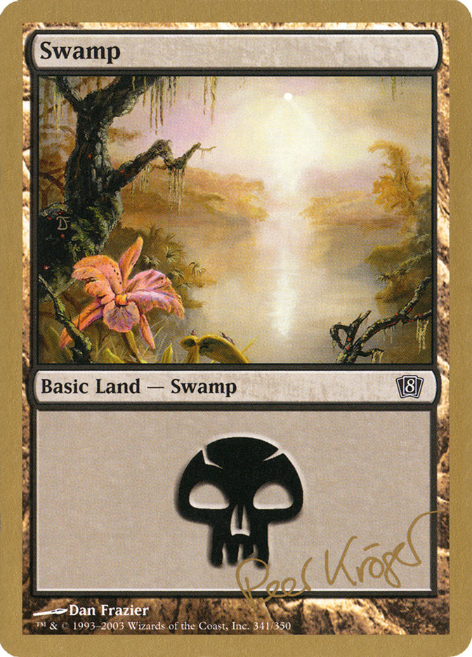 Swamp (pk341) (Peer Kroger) [World Championship Decks 2003] | Gear Gaming Fayetteville