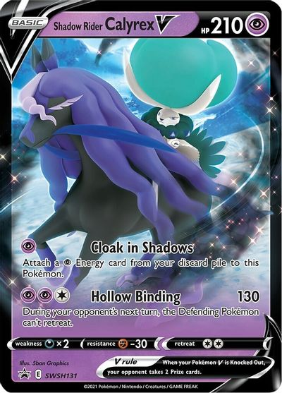 Shadow Rider Calyrex V (SWSH131) [Sword & Shield: Black Star Promos] | Gear Gaming Fayetteville