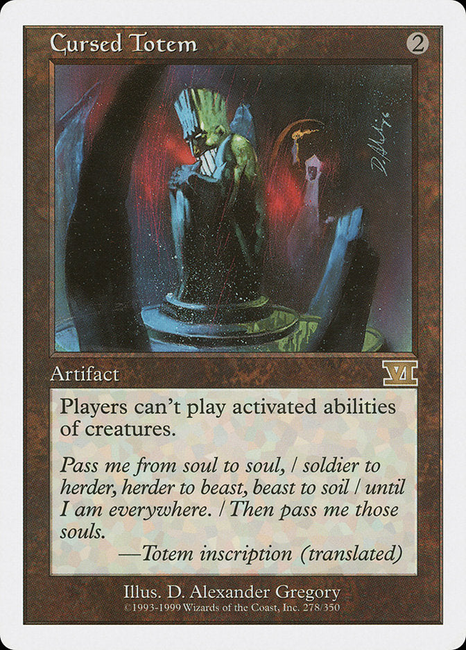 Cursed Totem [Classic Sixth Edition] | Gear Gaming Fayetteville
