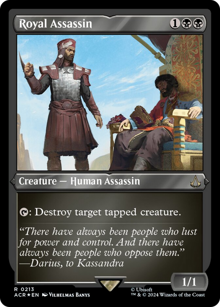 Royal Assassin (Foil Etched) [Assassin's Creed] | Gear Gaming Fayetteville