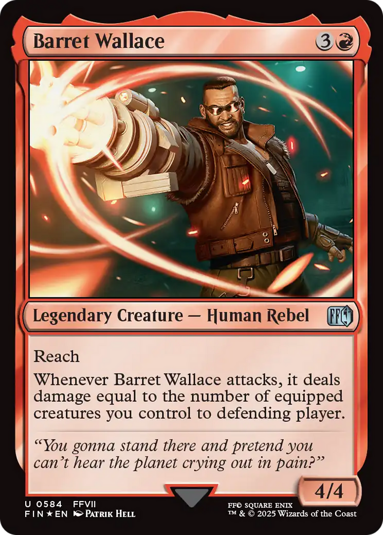 Barret Wallace (Surge Foil) [FINAL FANTASY] | Gear Gaming Fayetteville