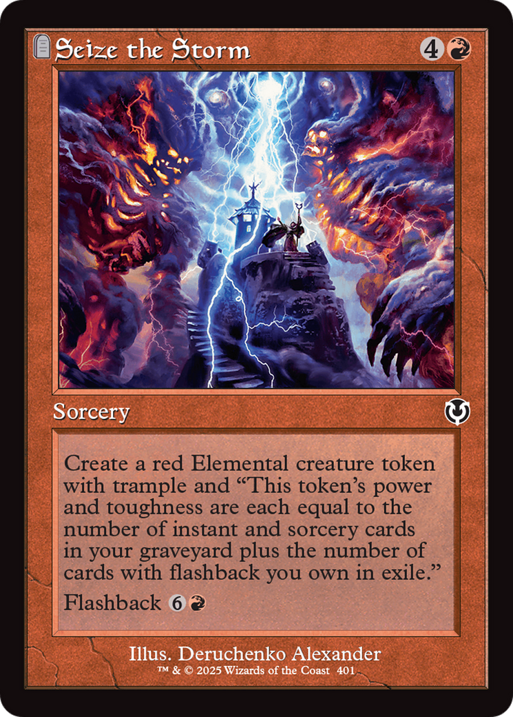 Seize the Storm (Retro Frame) [Innistrad Remastered] | Gear Gaming Fayetteville