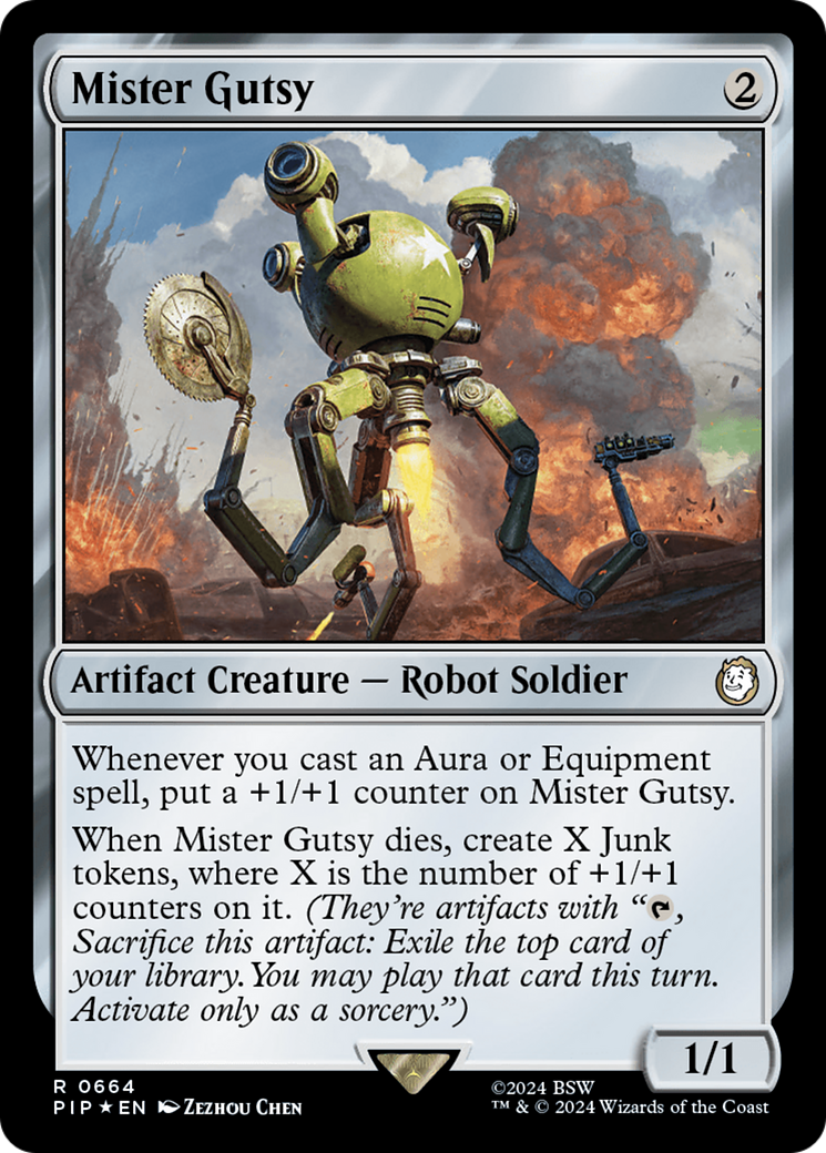 Mister Gutsy (Surge Foil) [Fallout] | Gear Gaming Fayetteville