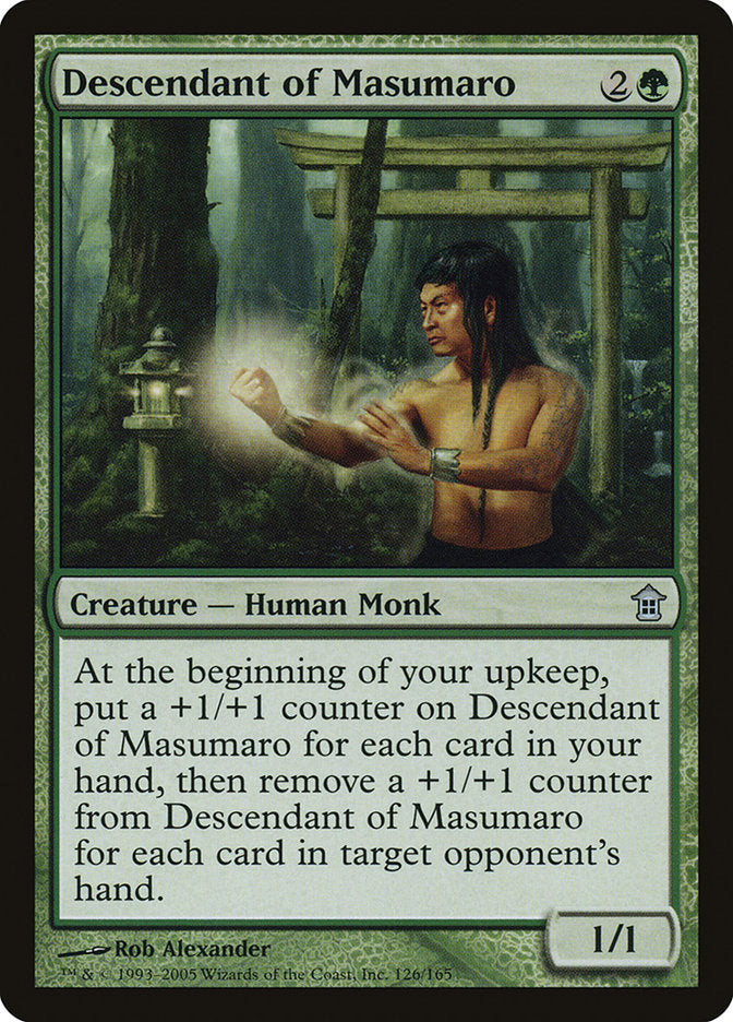 Descendant of Masumaro [Saviors of Kamigawa] | Gear Gaming Fayetteville