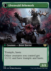 Ulvenwald Oddity // Ulvenwald Behemoth (Extended Art) [Innistrad: Crimson Vow] | Gear Gaming Fayetteville