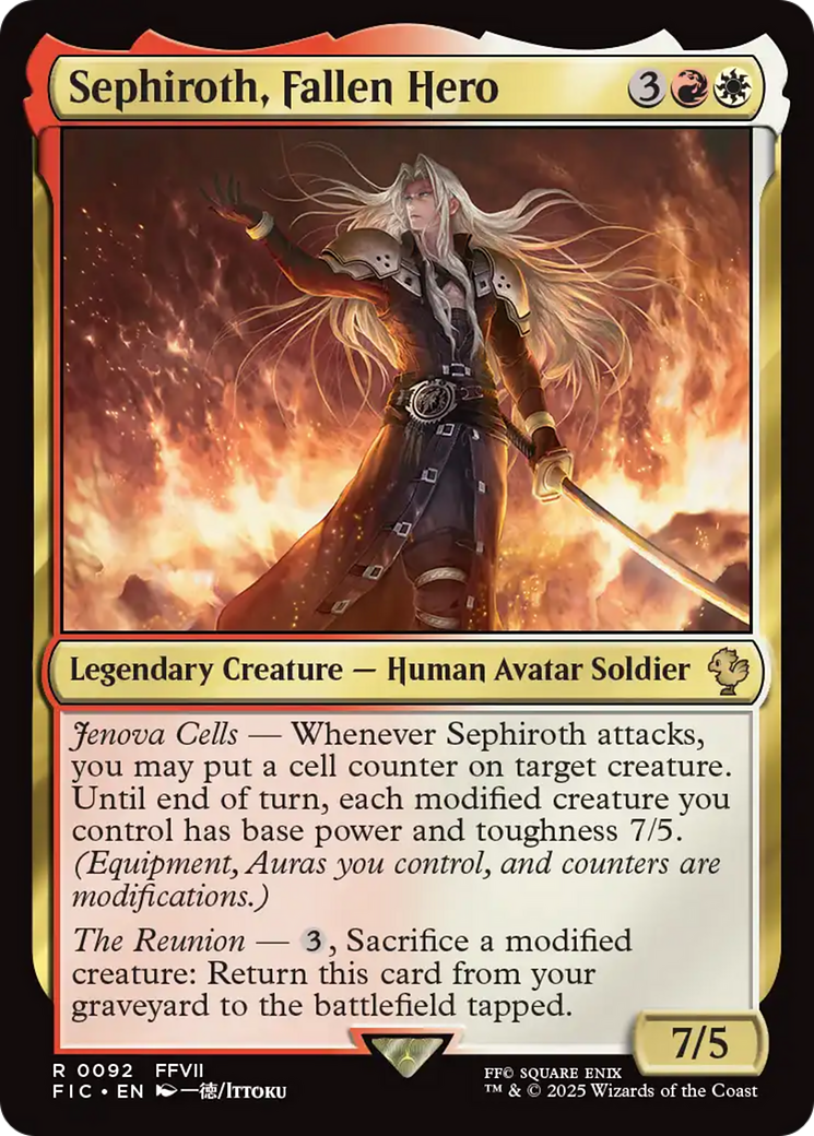 Sephiroth, Fallen Hero [FINAL FANTASY Commander] | Gear Gaming Fayetteville