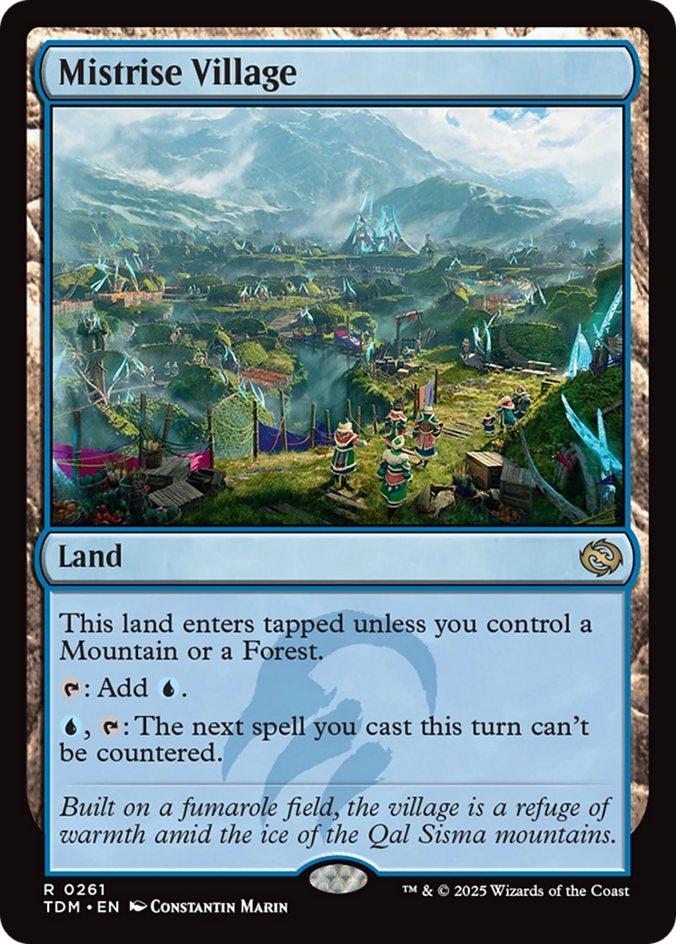 Mistrise Village [Tarkir: Dragonstorm] | Gear Gaming Fayetteville