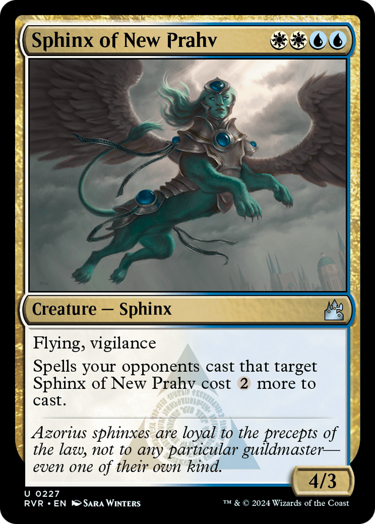 Sphinx of New Prahv [Ravnica Remastered] | Gear Gaming Fayetteville