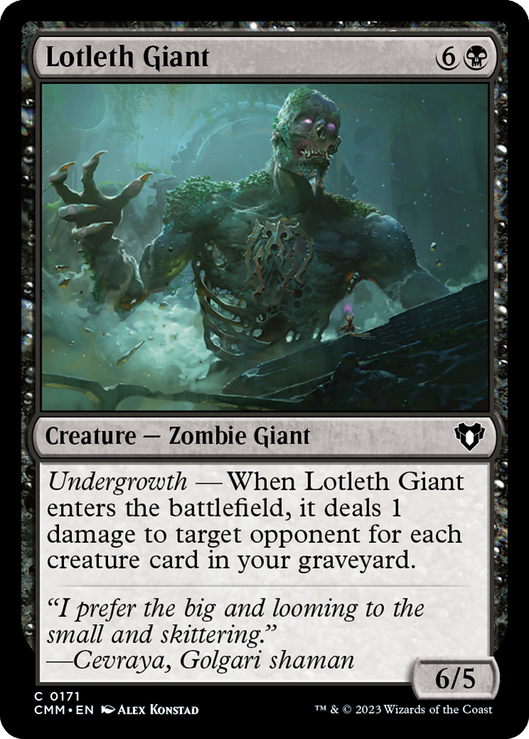 Lotleth Giant [Commander Masters] | Gear Gaming Fayetteville