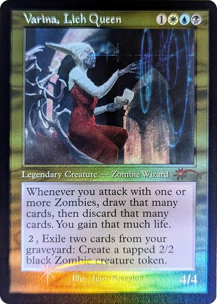 Varina, Lich Queen (Retro Frame) [Secret Lair Drop Series] | Gear Gaming Fayetteville