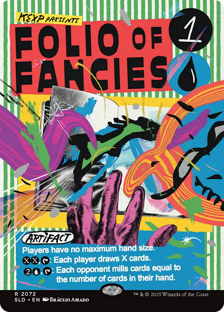 Folio of Fancies (Rainbow Foil) [Secret Lair Drop Series] | Gear Gaming Fayetteville
