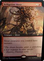 Belligerent Sliver (Extended Art) [Secret Lair Drop Series] | Gear Gaming Fayetteville