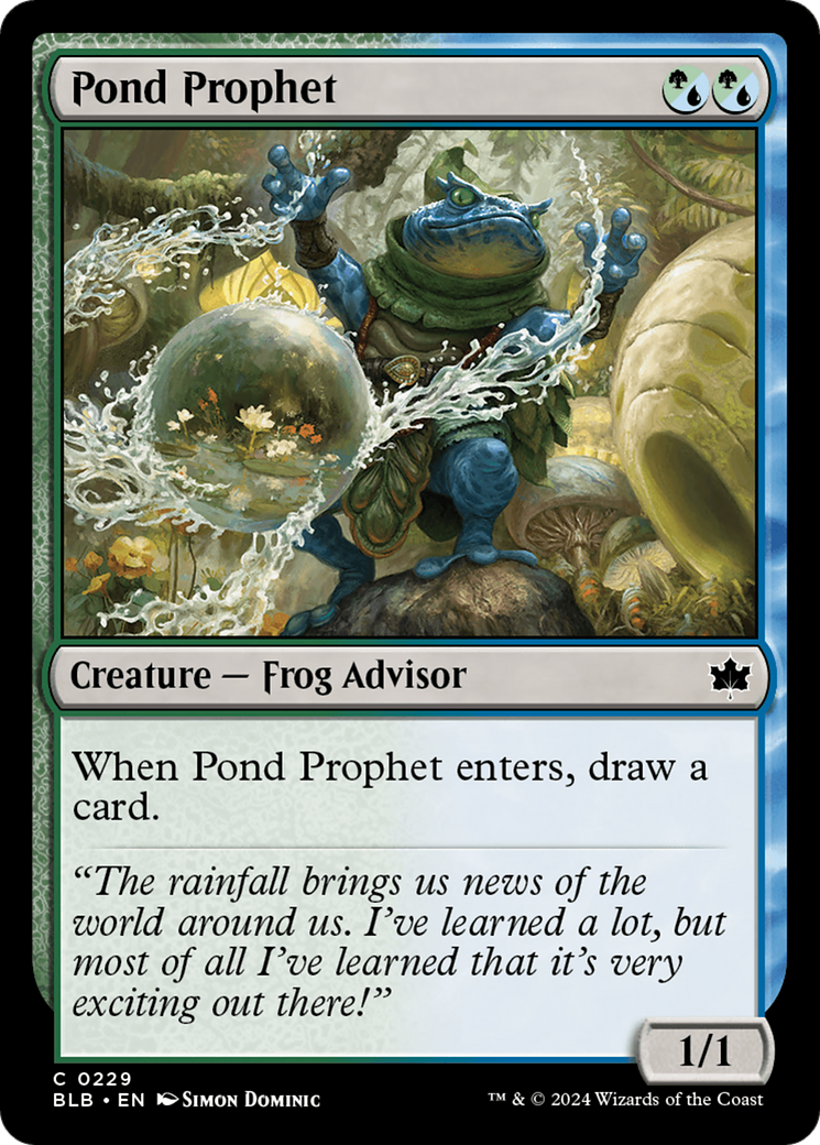 Pond Prophet [Bloomburrow] | Gear Gaming Fayetteville