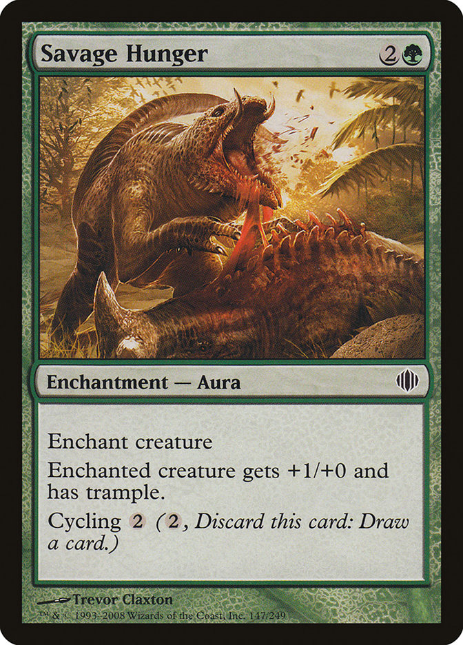 Savage Hunger [Shards of Alara] | Gear Gaming Fayetteville