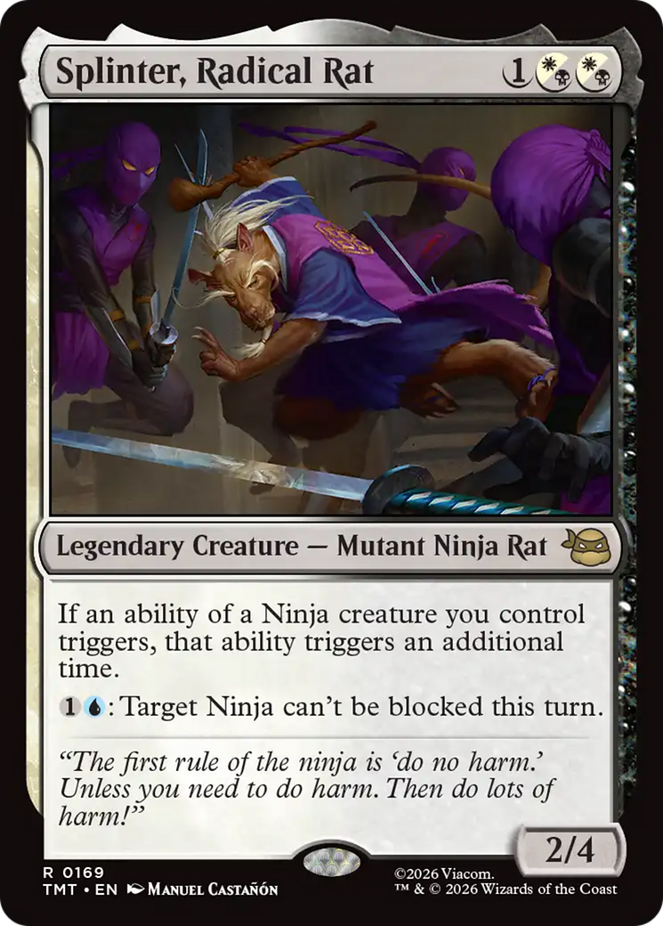 Splinter, Radical Rat [Teenage Mutant Ninja Turtles] | Gear Gaming Fayetteville
