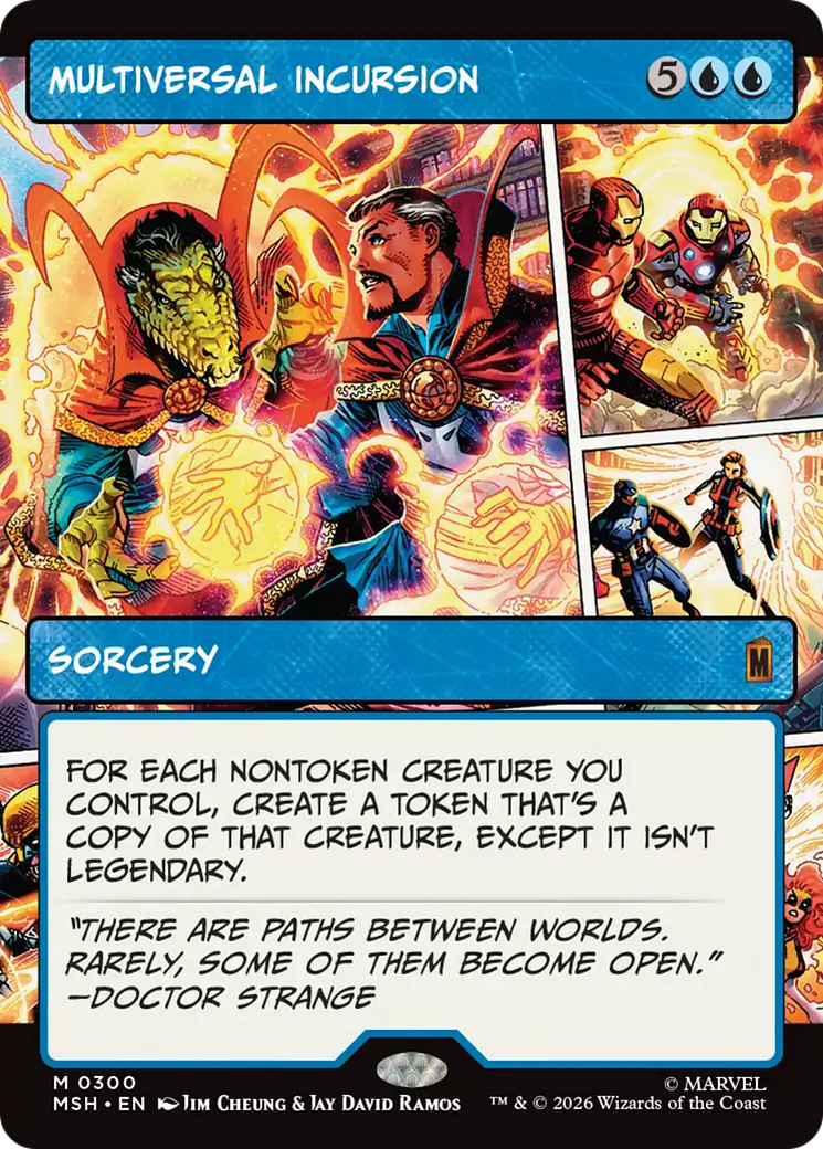 Multiversal Incursion (Borderless) [Marvel Super Heroes] | Gear Gaming Fayetteville