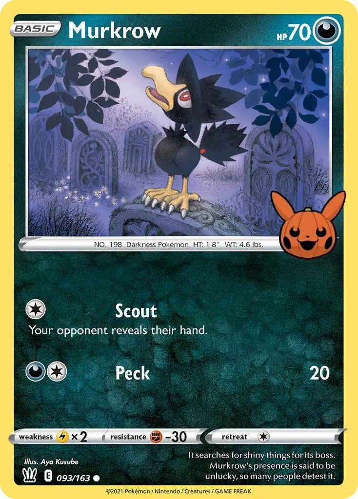 Murkrow (093/163) [Trick or Trade] | Gear Gaming Fayetteville