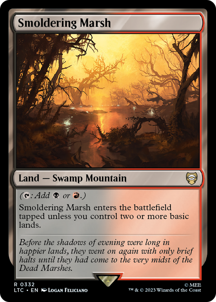 Smoldering Marsh [The Lord of the Rings: Tales of Middle-Earth Commander] | Gear Gaming Fayetteville