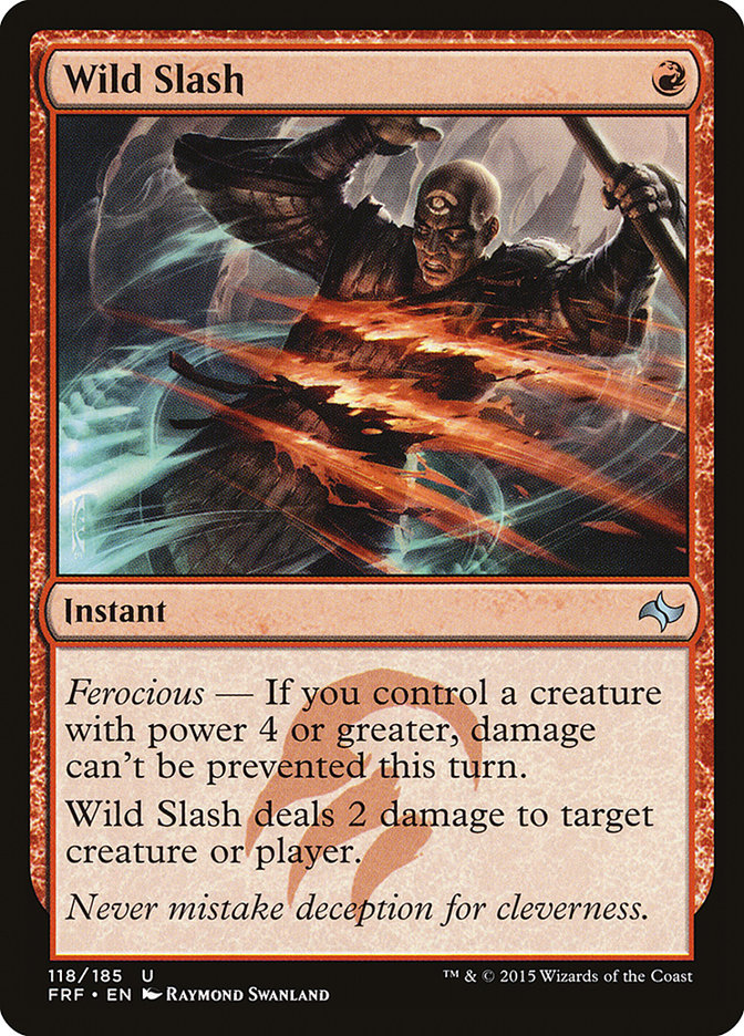 Wild Slash [Fate Reforged] | Gear Gaming Fayetteville