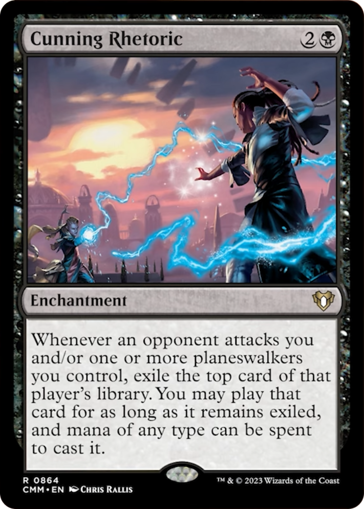 Cunning Rhetoric [Commander Masters] | Gear Gaming Fayetteville