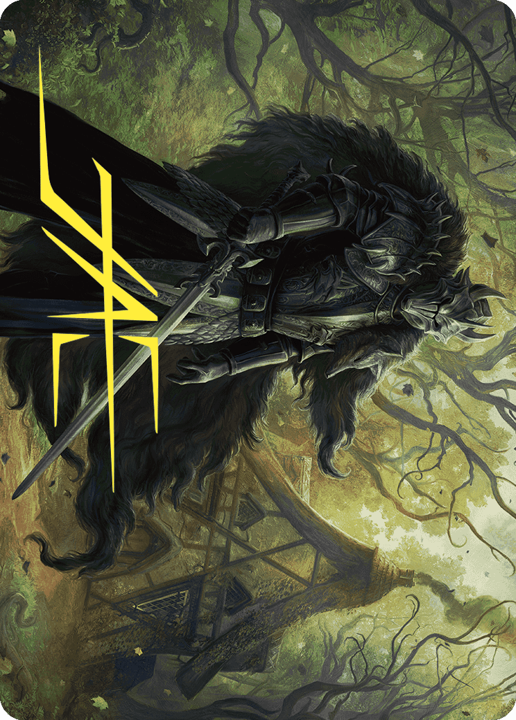 Agatha's Champion Art Card (Gold-Stamped Signature) [Wilds of Eldraine Art Series] | Gear Gaming Fayetteville