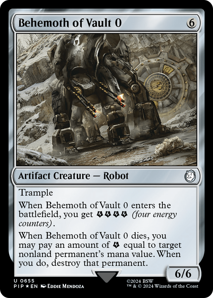 Behemoth of Vault 0 (Surge Foil) [Fallout] | Gear Gaming Fayetteville