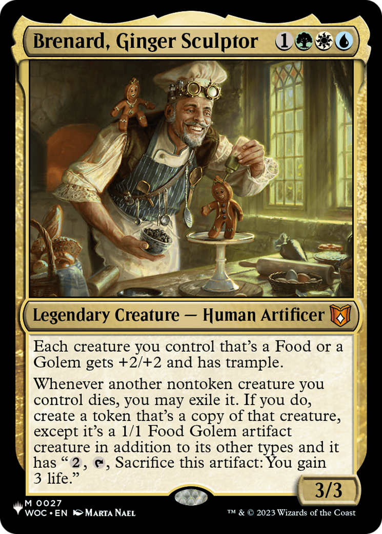 Brenard, Ginger Sculptor (WOC) [The List] | Gear Gaming Fayetteville