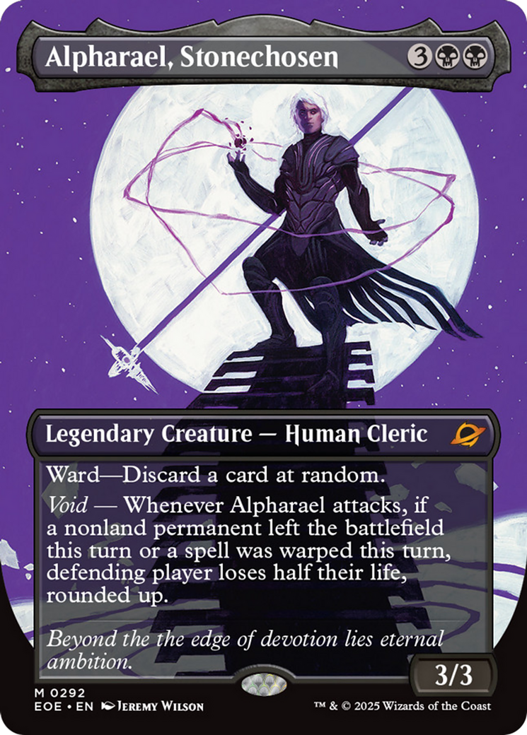 Alpharael, Stonechosen (Borderless) [Edge of Eternities] | Gear Gaming Fayetteville