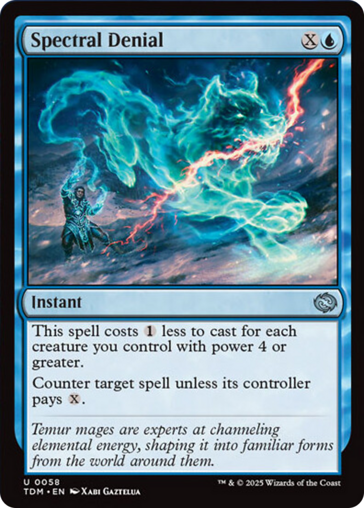 Spectral Denial [Tarkir: Dragonstorm] | Gear Gaming Fayetteville