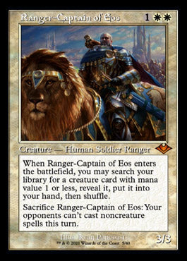 Ranger-Captain of Eos (Retro Foil Etched) [Modern Horizons] | Gear Gaming Fayetteville