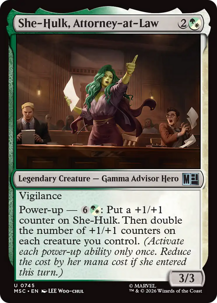 She-Hulk, Wallbreaker (Surge Foil) [Marvel Super Heroes Commander] | Gear Gaming Fayetteville