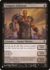 Zulaport Enforcer [The List Reprints] | Gear Gaming Fayetteville