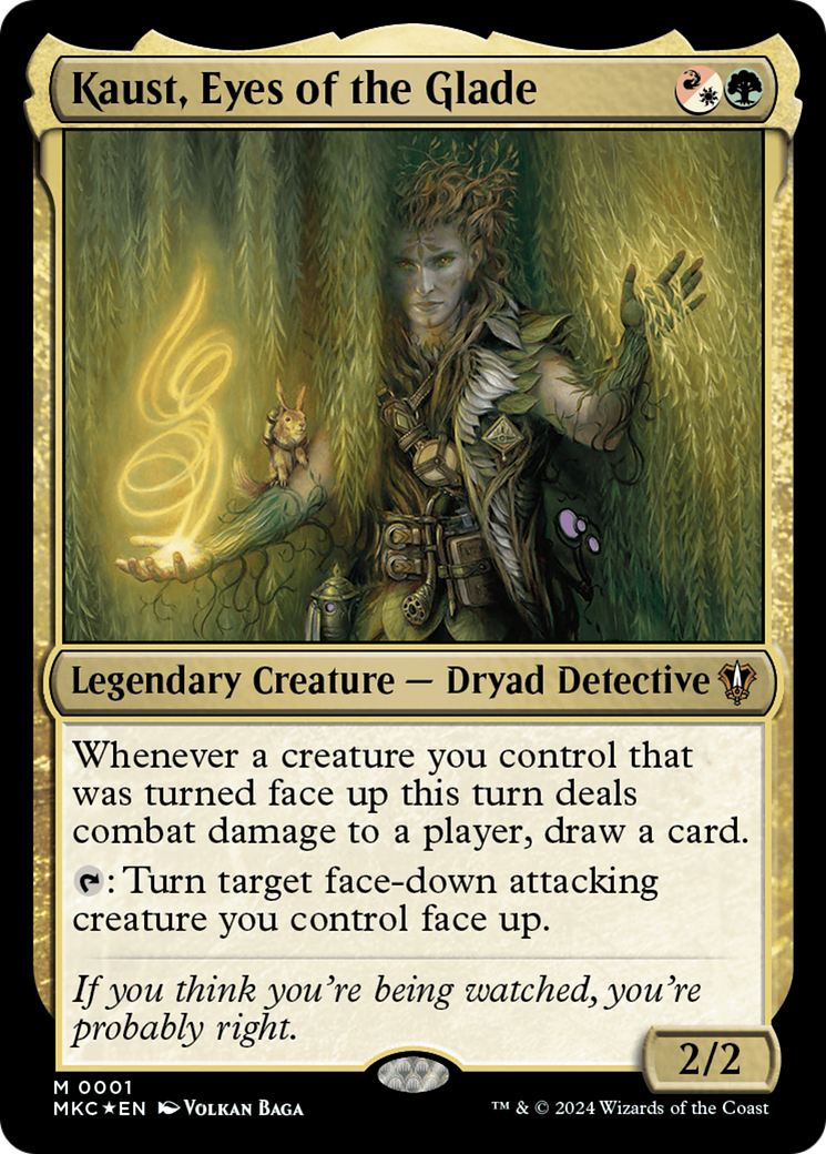 Kaust, Eyes of the Glade [Murders at Karlov Manor Commander] | Gear Gaming Fayetteville