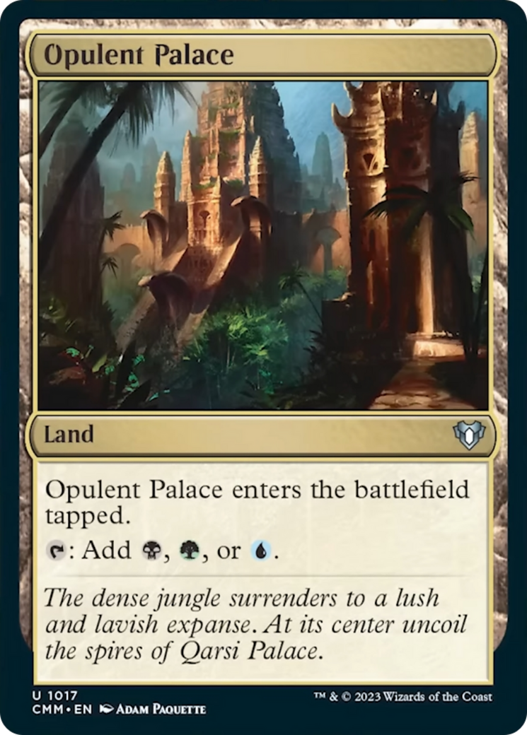 Opulent Palace [Commander Masters] | Gear Gaming Fayetteville