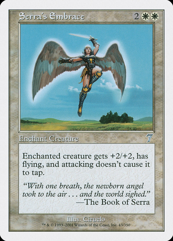 Serra's Embrace [Seventh Edition] | Gear Gaming Fayetteville