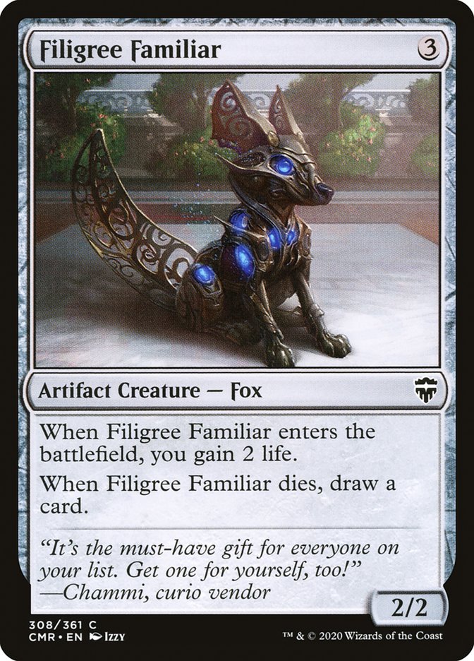 Filigree Familiar [Commander Legends] | Gear Gaming Fayetteville